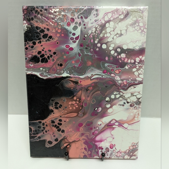 HandPainted Acrylic on Canvas "Lovely Pink Explosion" - Picture 1 of 4